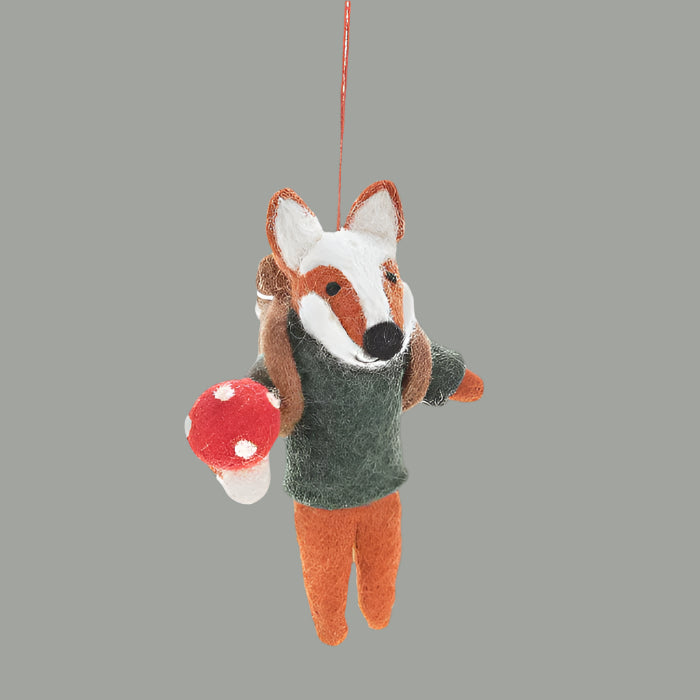 Felt Fred the Foraging Fox - WCFRFF - Uneeka