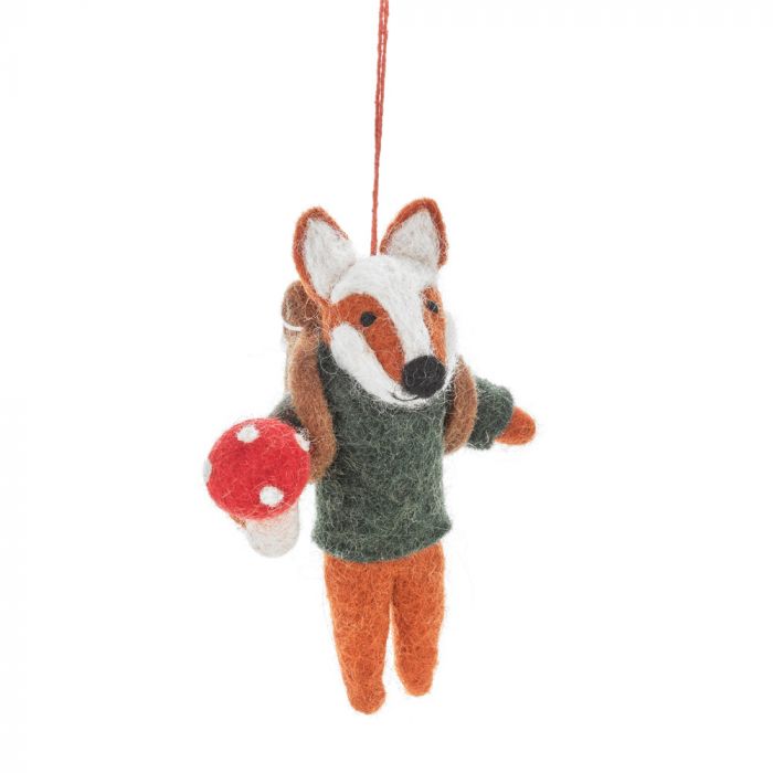 Felt Fred the Foraging Fox - WCFRFF - Uneeka