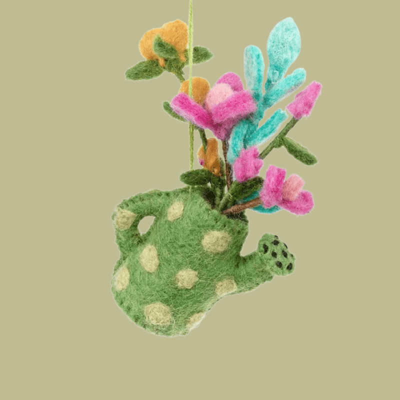 Felt Funky Blooming Watering Can - FYFBWC - Uneeka