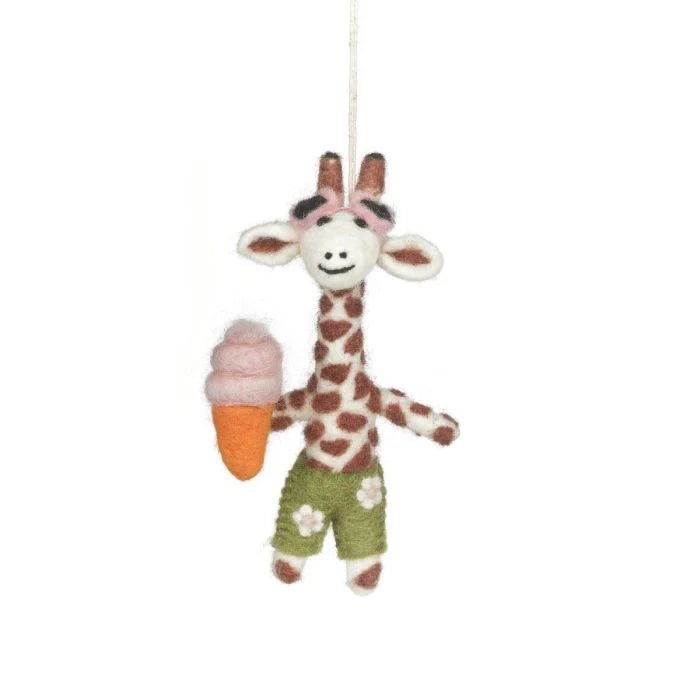 Felt Georgia The Giraffe - SAGING - Uneeka