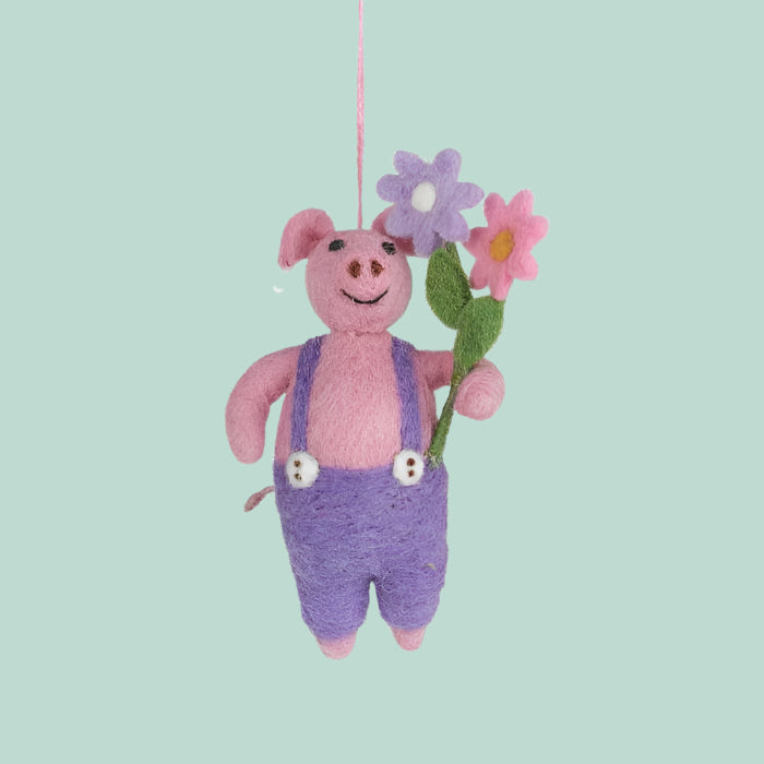 Felt Gus The Pot Belly Piglet - FYPRCYP - Uneeka