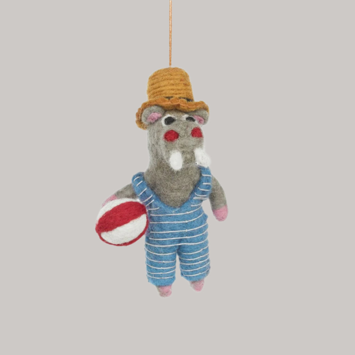 Felt Hank the Summer Holiday Hippo - SLHOHIP - Uneeka