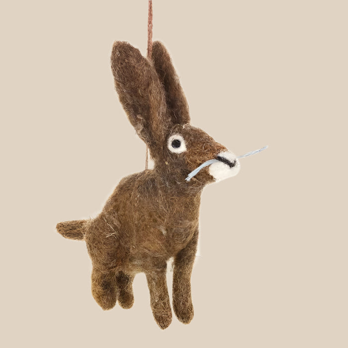 Felt Jessie the Woodland Hare - WCHRBHA - Uneeka