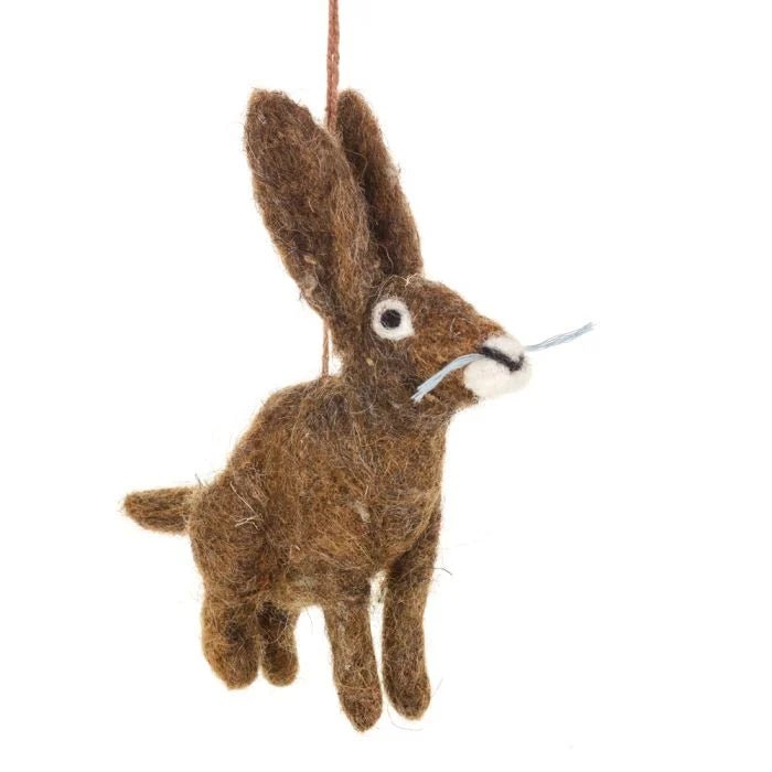 Felt Jessie the Woodland Hare - WCHRBHA - Uneeka