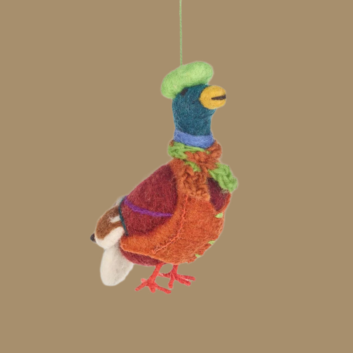 Felt Lord Michael the Mallard Duck - FYMMD - Uneeka