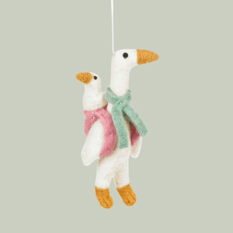 Felt Mother Goose & Baby Goose - FYMGOO - Uneeka