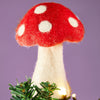Felt Mushroom Christmas Tree Topper - DECOR1 - Uneeka