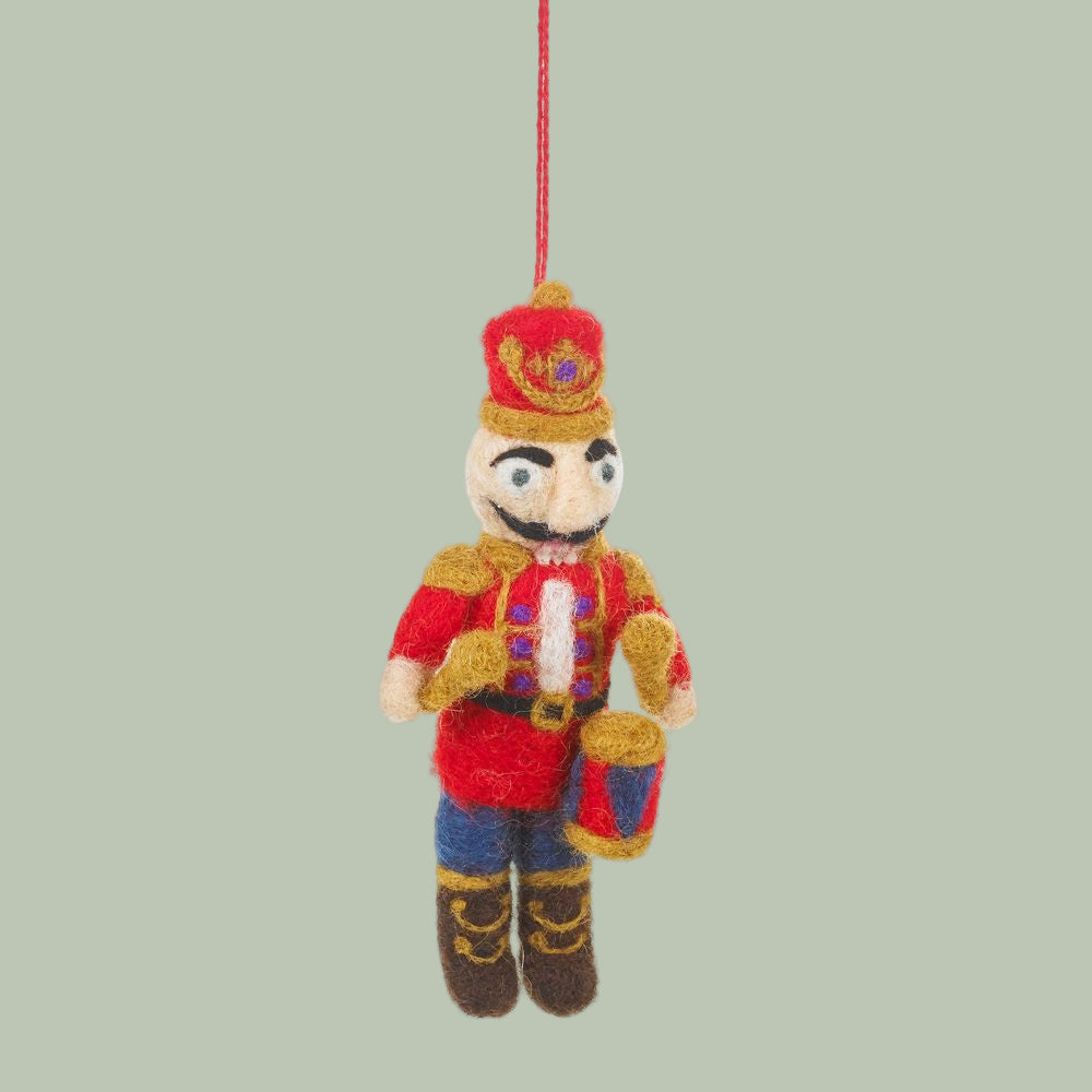 Felt Ned the Nutcracker - CHNNC - Uneeka