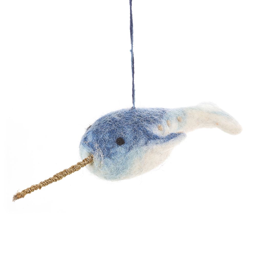 Felt Neya the Narwhal - SLNARW - Uneeka