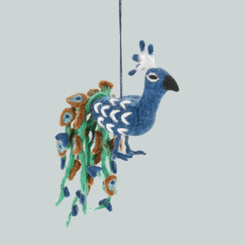 Felt Pierre the Peacock - BCPTP - Uneeka