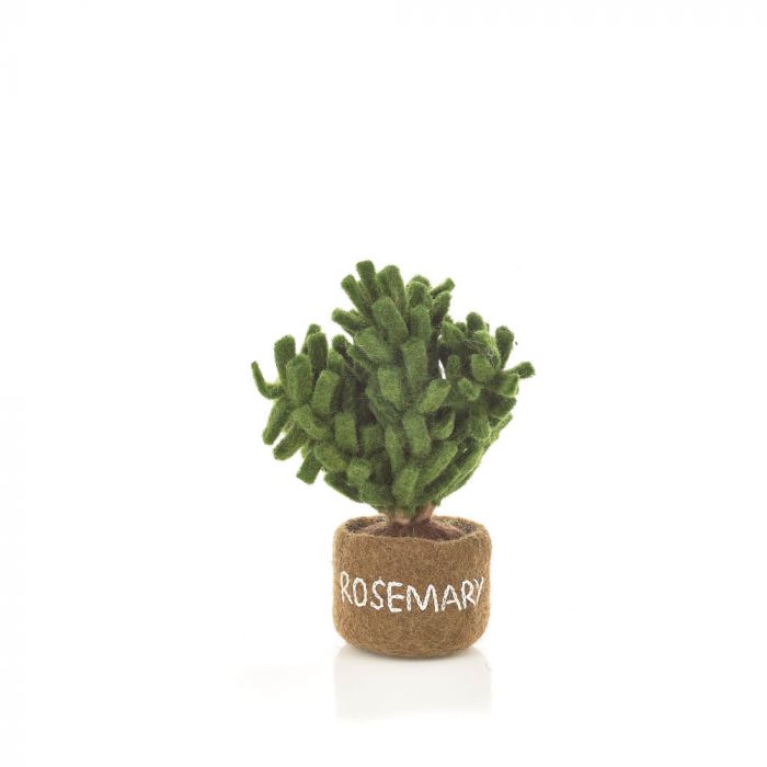 Felt Potted Herbs - PLHERB - ROSEMARY - Uneeka