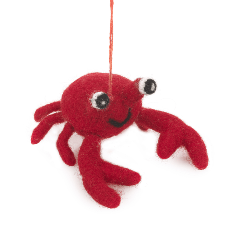 Felt Sebastian Crab - SLSEBC - Uneeka