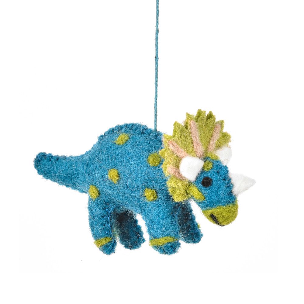 Felt Tessa Triceratops Dinosaur - DSTTT - Uneeka