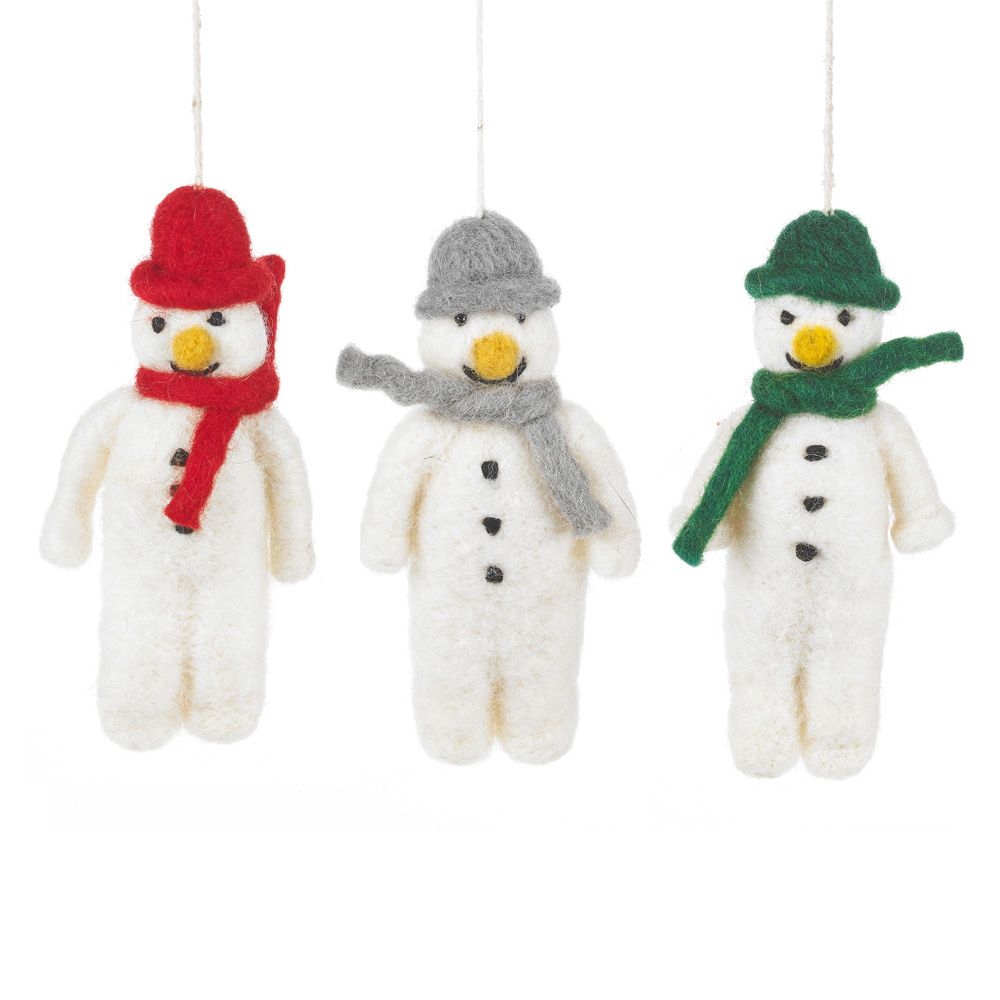 Felt Walking In The Air Snowmen - ACMRS - 1 - Uneeka