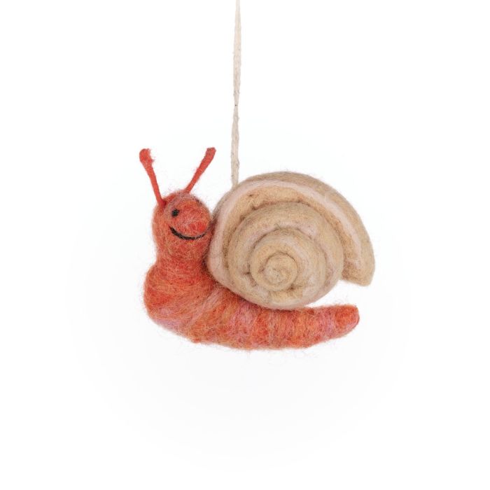 Felt Zippy The Snail - FYSADSN - Uneeka