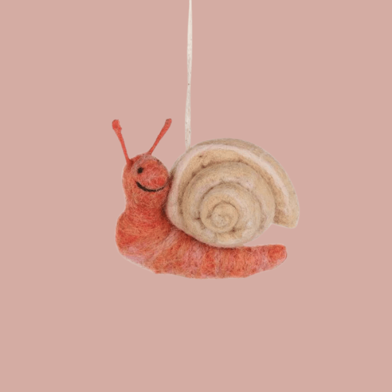 Felt Zippy The Snail - FYSADSN - Uneeka