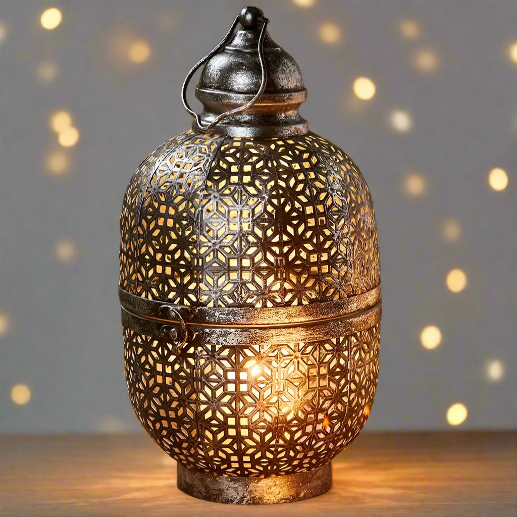 Floral Cutwork Lantern - LT185 - Uneeka