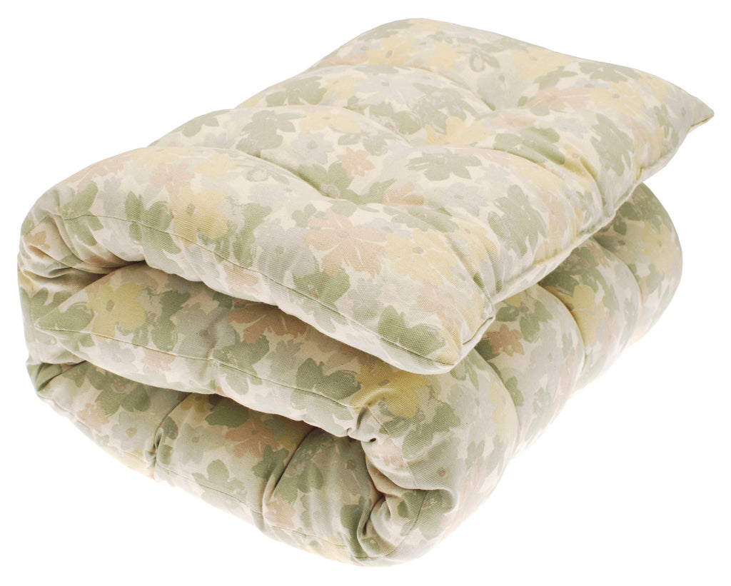 Floral Pastel Tone Large Chair Cushion Pad - PFBC - Uneeka