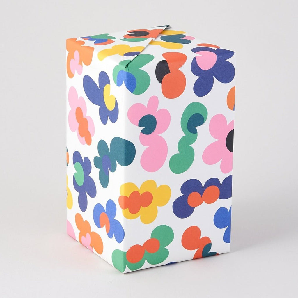 Flower Burst Gift Wrap - WP112 - Uneeka