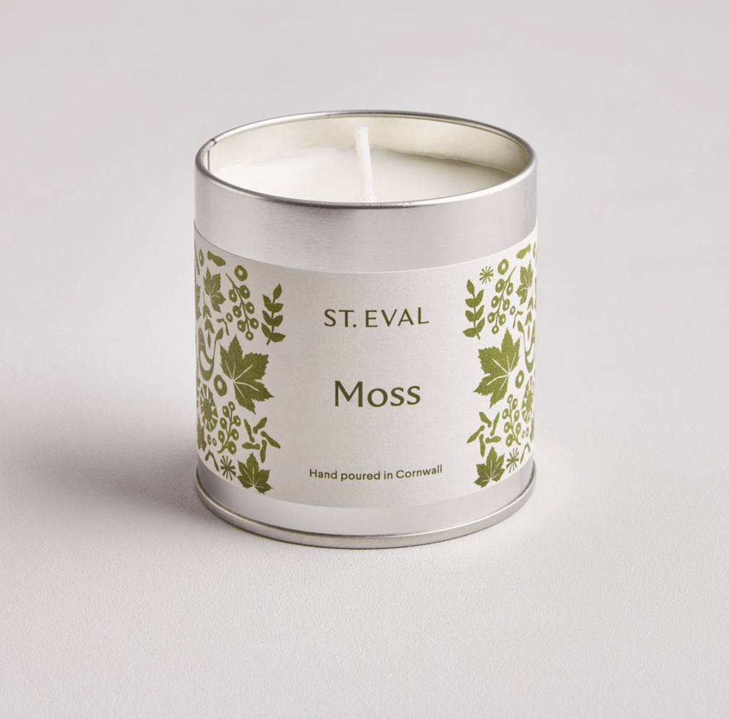 Folk Tin Candle Moss - F00992 - Uneeka