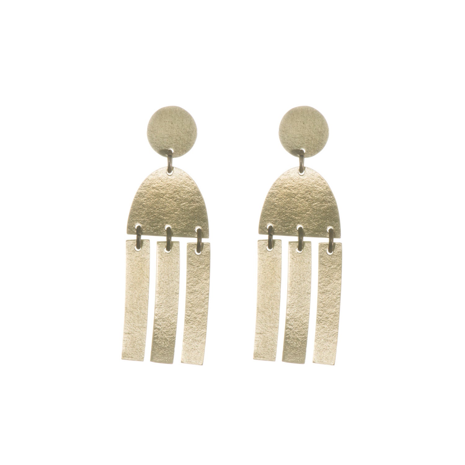 Fringe Statement Statement Stud Earrings - HB517003 - Uneeka
