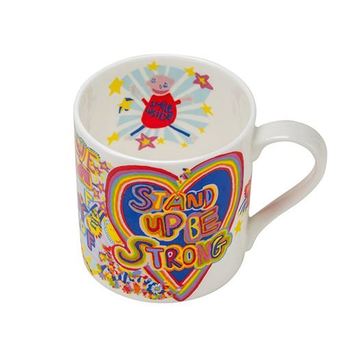 Full Of Joy Fine Bone China Mug - MUG038 - Uneeka