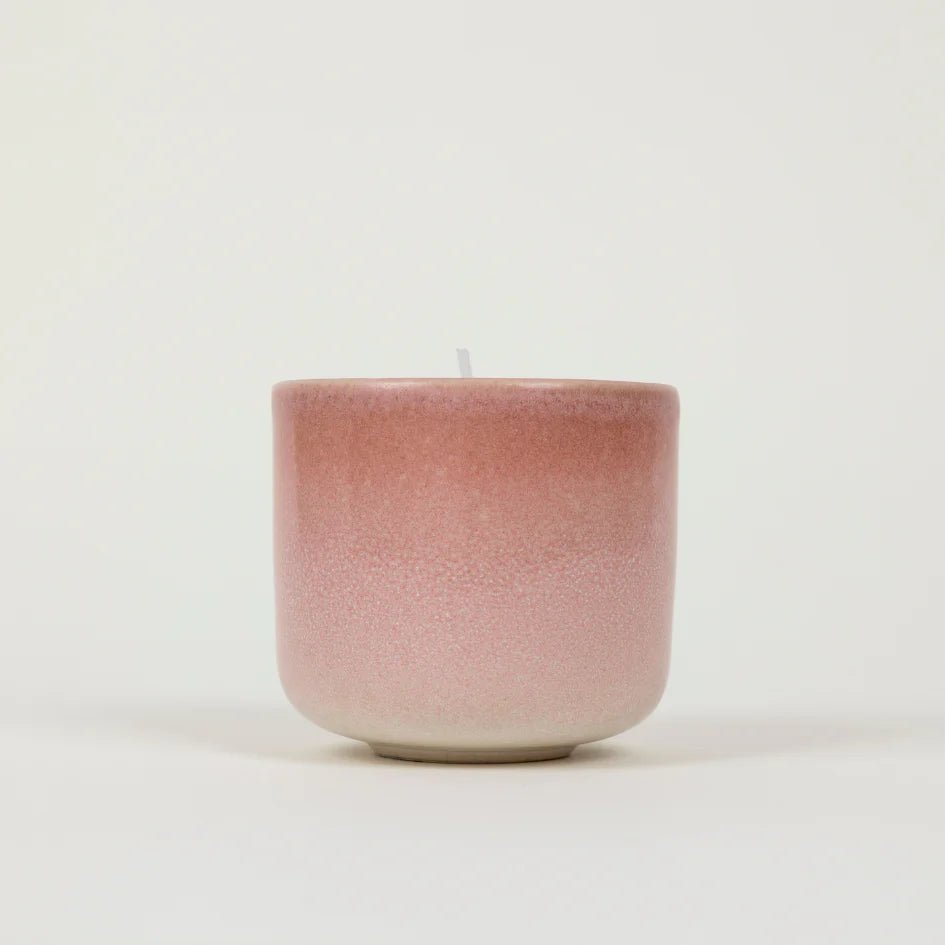 St Eval Garden Path Ceramic Pot Candle Sweet Pea - F01363 - Uneeka