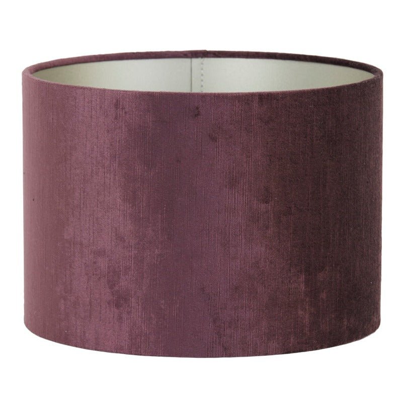 Gemstone Aubergine Cylinder Lampshade - 2220789 - Uneeka