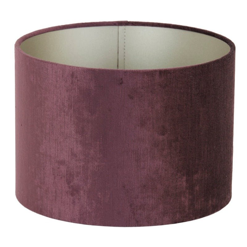 Gemstone Aubergine Cylinder Lampshade - 2220789 - Uneeka