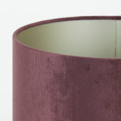 Gemstone Aubergine Cylinder Lampshade - 2220789 - Uneeka