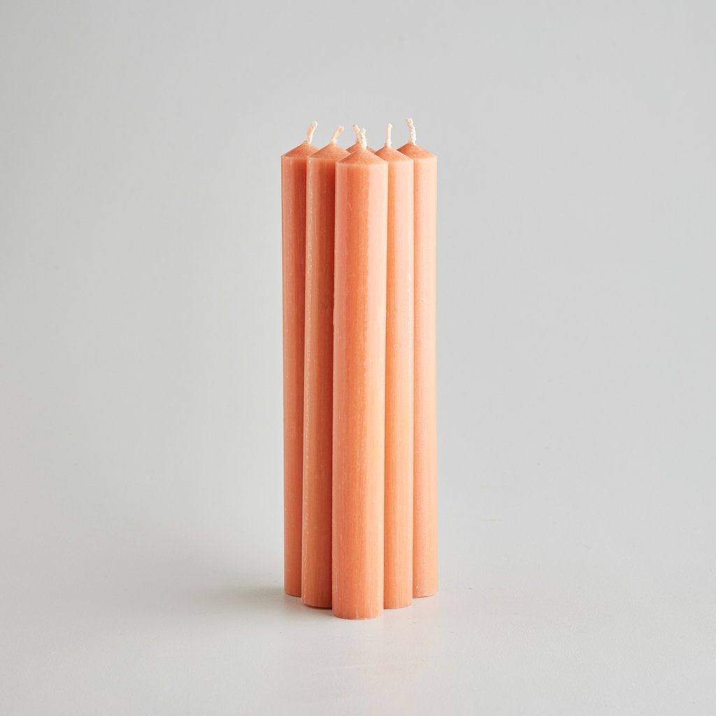 Gift Pack Terracotta Dinner Candles - F00674 - Uneeka