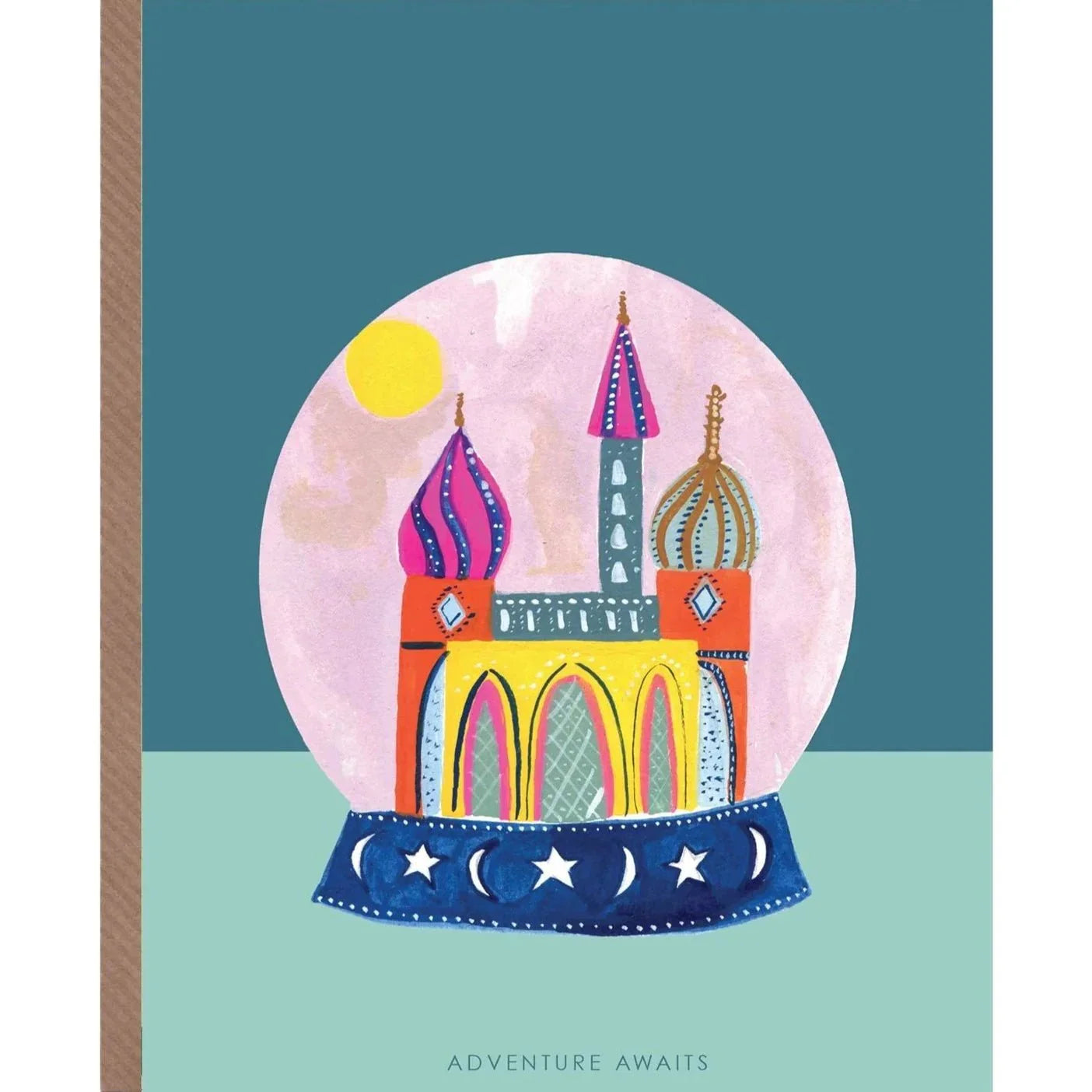 Globe Adventure Awaits Greetings Card - HCWB218 - Uneeka