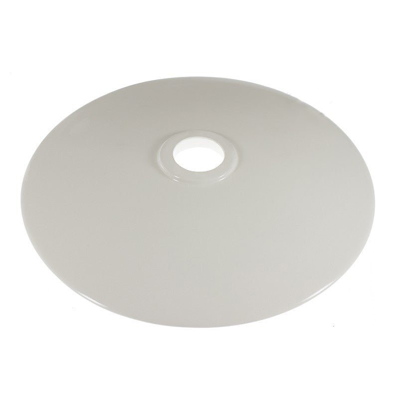 Glossy White Ceramic Flat Shade - EKPCBIAN - Uneeka