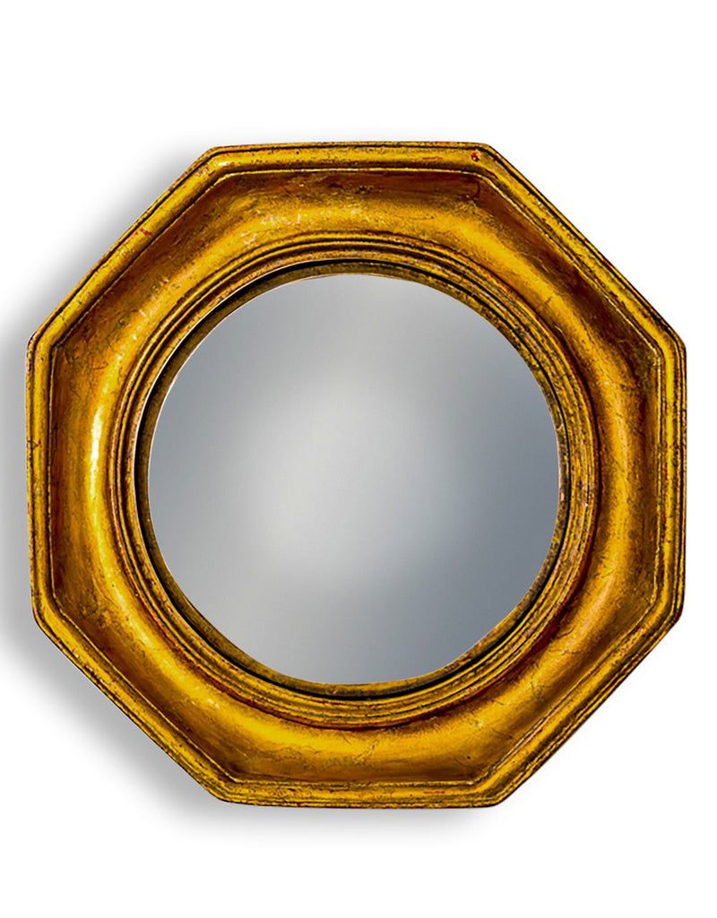 Gold Framed Convex Mirrors - MK27 MK39 - Uneeka