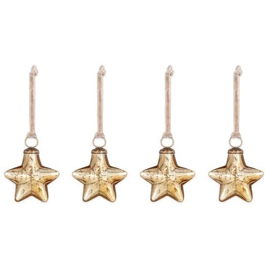 Gold Sardi Star Bauble - SB2401 - Uneeka