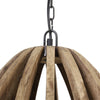 Hanaking Dark Wooden Hanging Lamp* - 2932784 - Uneeka