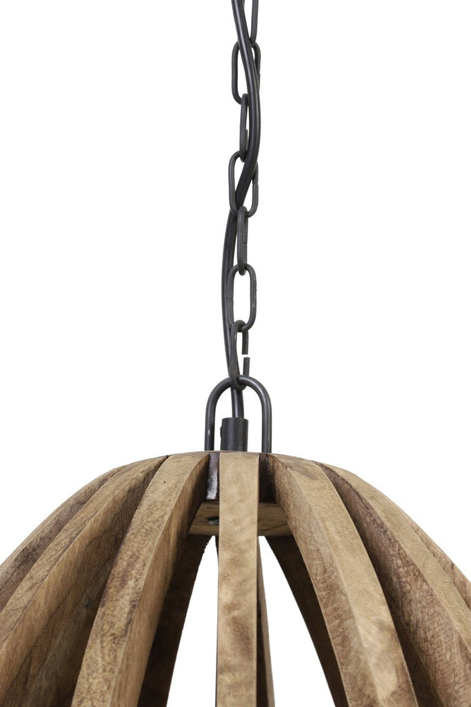 Hanaking Dark Wooden Hanging Lamp* - 2932784 - Uneeka