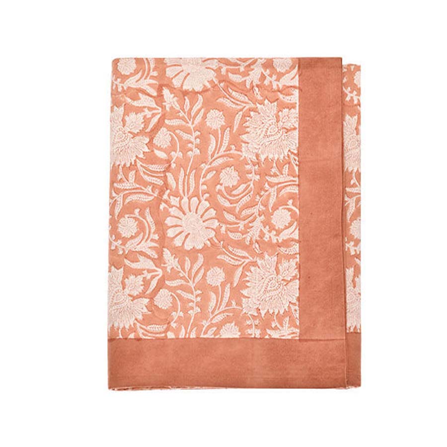 Hand Block Printed Cotton Tablecloth - Uneeka