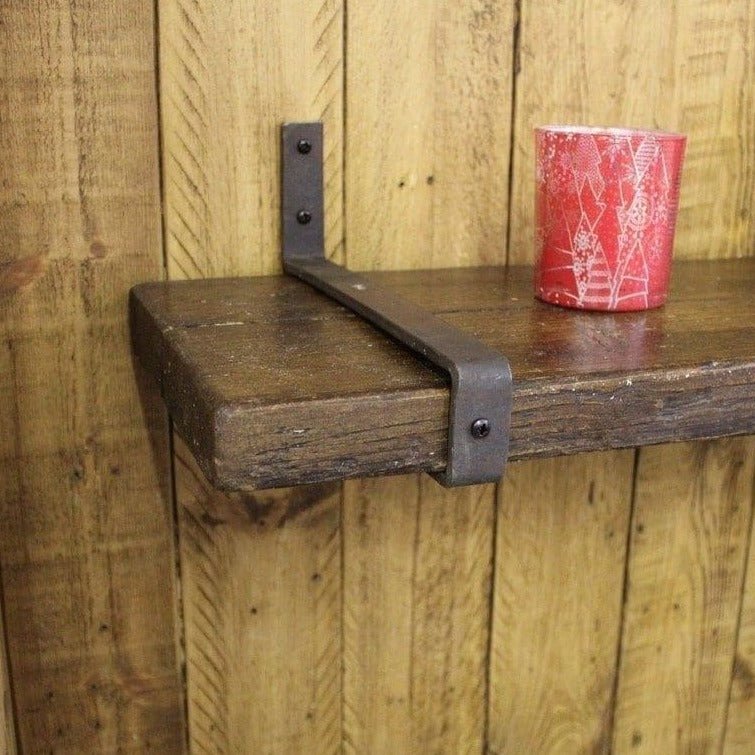 Hand Forged Scaffold Board Wrap Brackets - 01.070U.HFB.230 - Uneeka