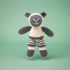Hand Knitted Lamb In Stripy Shorts Soft Toy - SYK026 - Uneeka