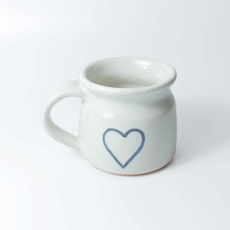 Hand Thrown Heart Mug - SA283 - Uneeka