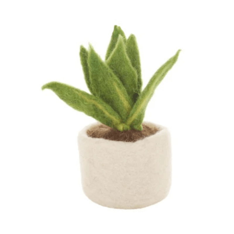 Handmade Fake Miniature Plants Felt Decoration - HGMIPL - SANSIVERIA - Uneeka