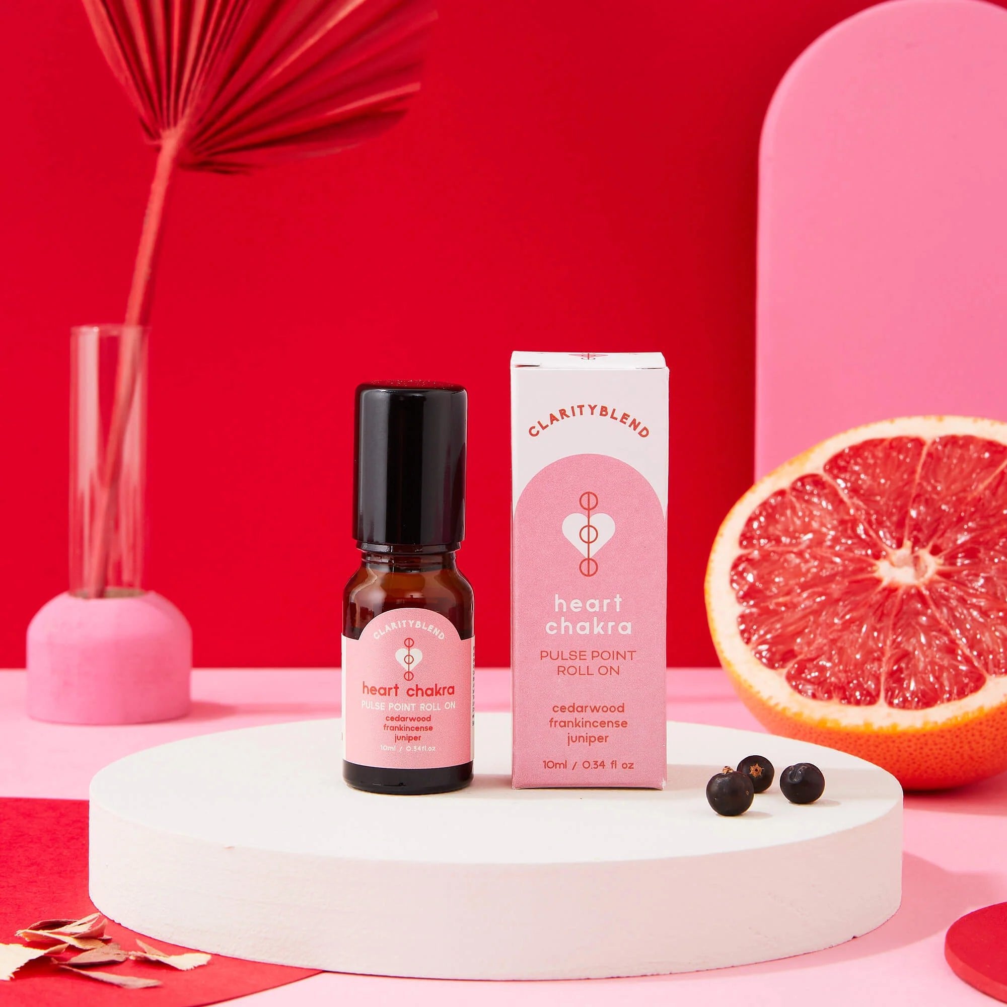 Heart Chakra Pulse Point Roll On - Heart Chakra Pulse Point Roll On - Uneeka