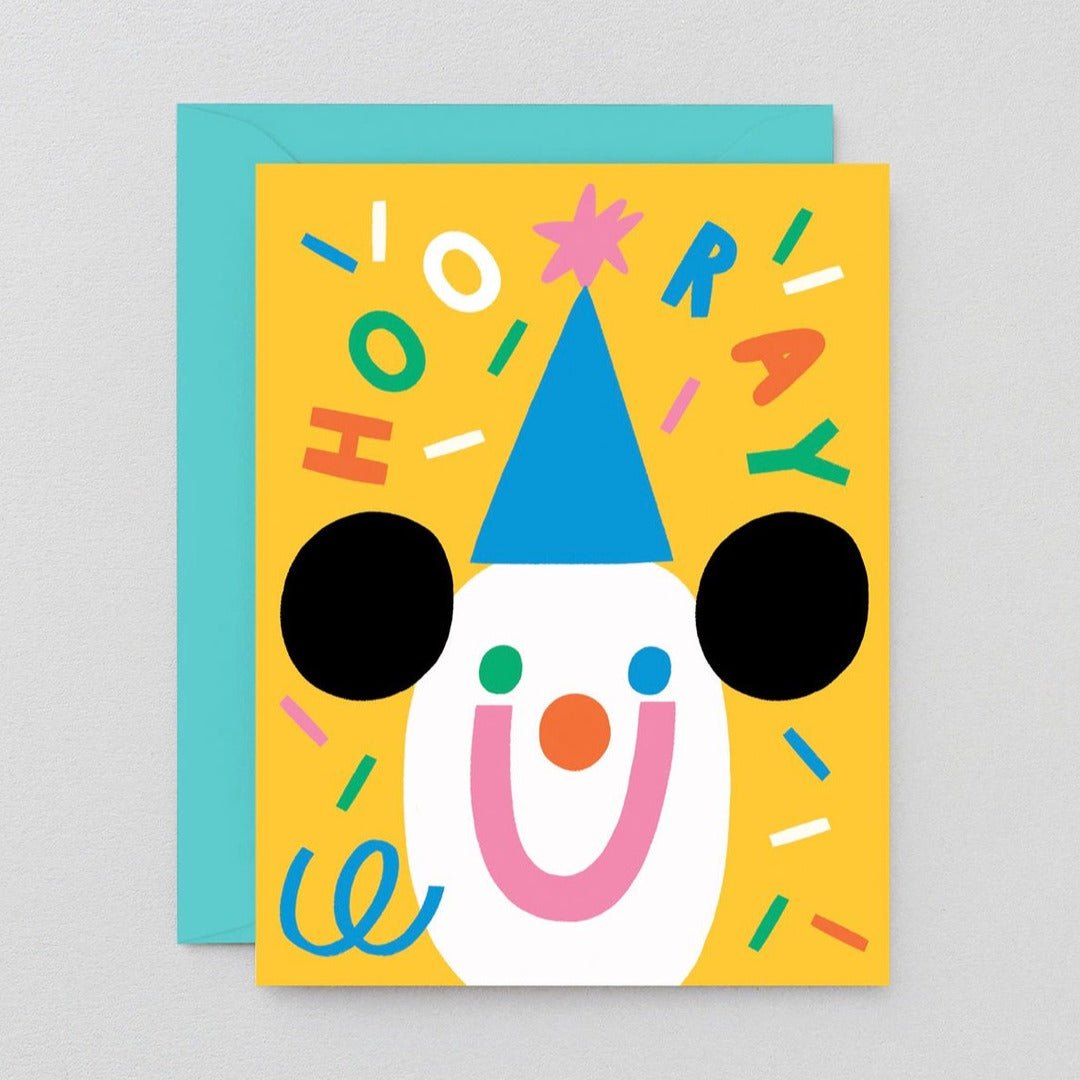 Hooray Confetti Greetings Card - KC001 - Uneeka