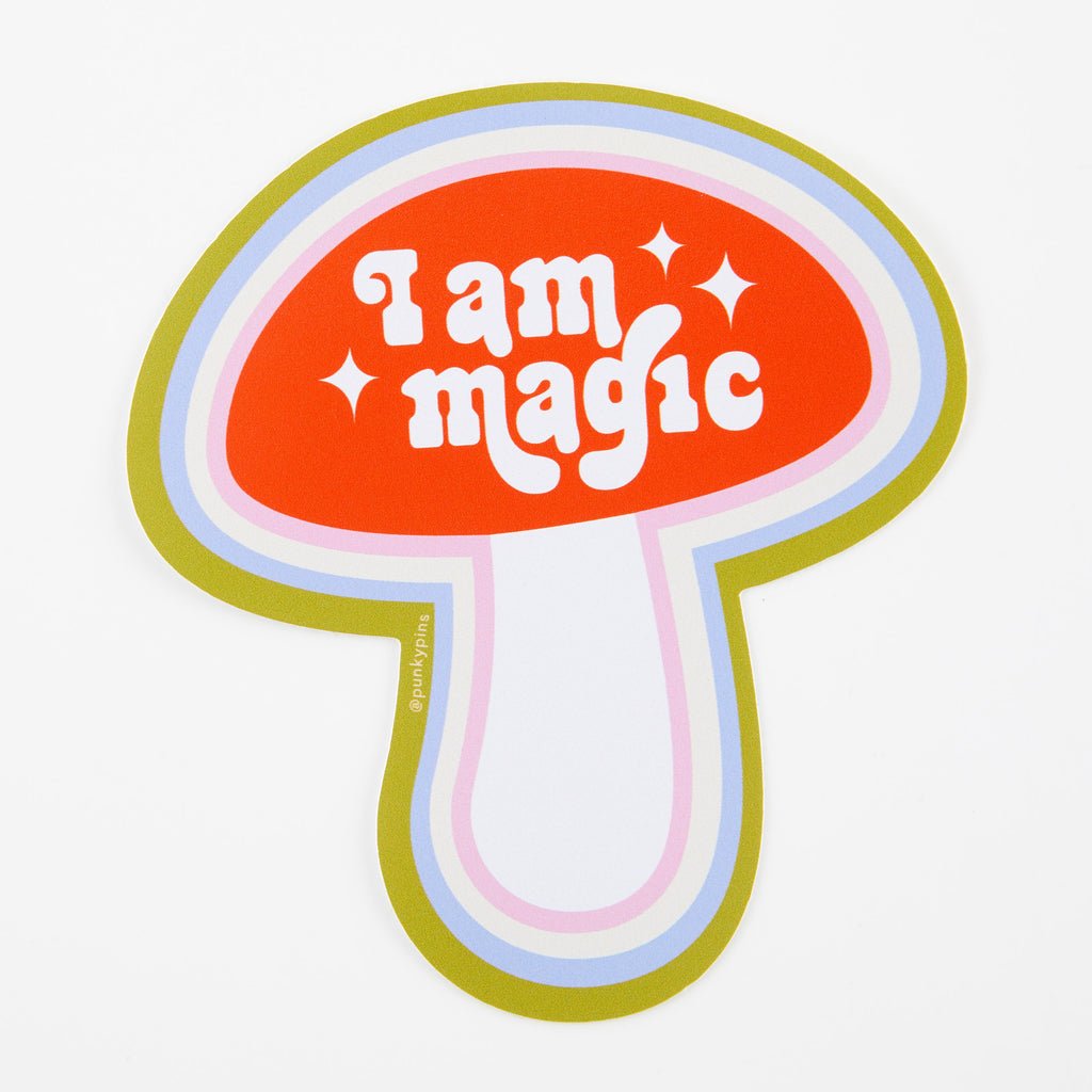 I am Magic Vinyl Sticker - ST - LAP - 244 - Uneeka