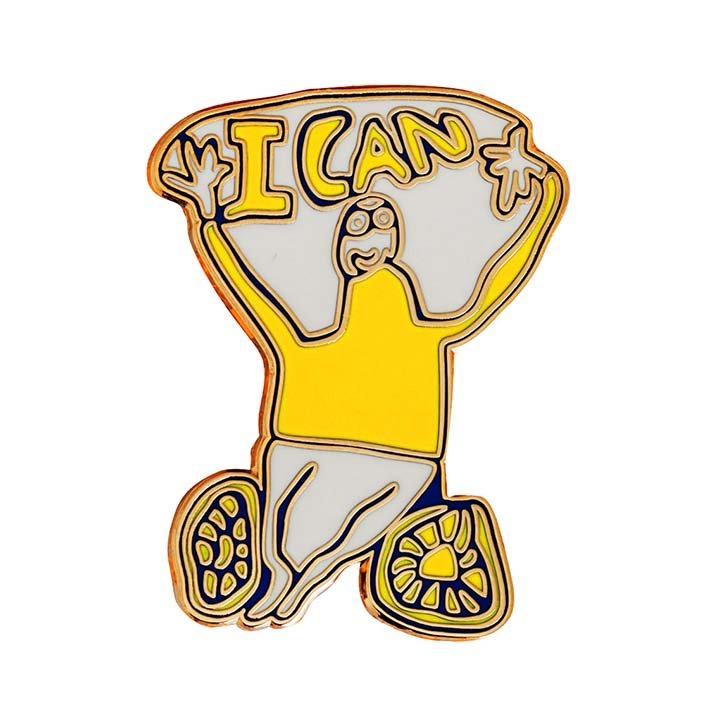 I Can Pin Badge - PINB003 - Uneeka