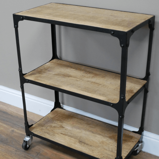 Industrial Wheeled Shelf - 8806 - Uneeka