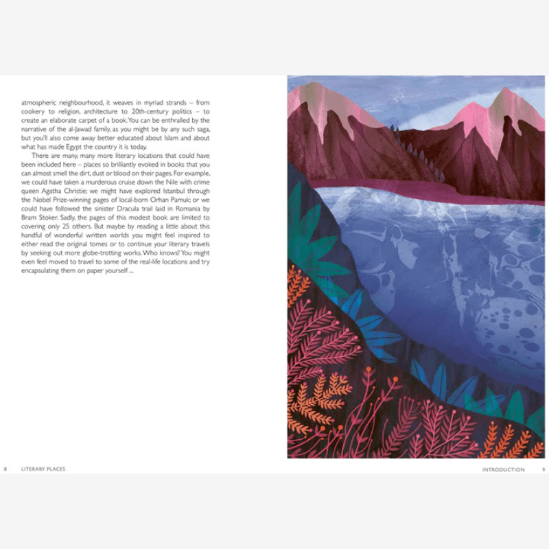 Inspired Travellers Guide: Literary Places Guide Book - B040608 - Uneeka