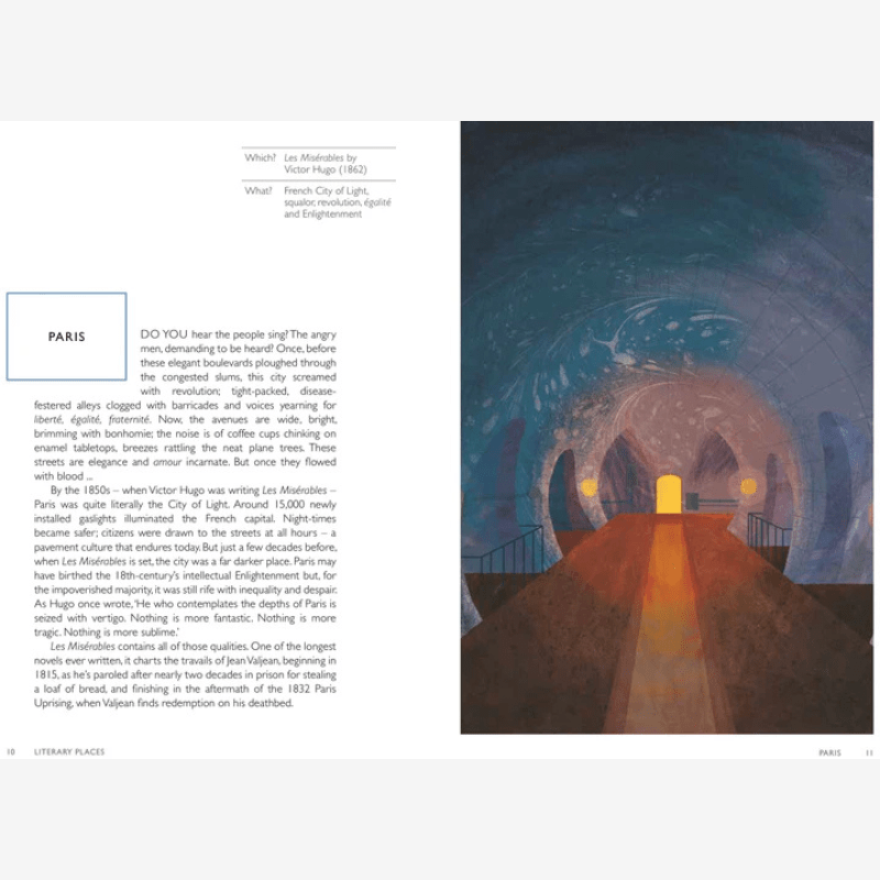 Inspired Travellers Guide: Literary Places Guide Book - B040608 - Uneeka