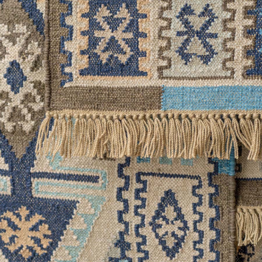 Isha Handloom Kilim Rug - R53228 - Uneeka